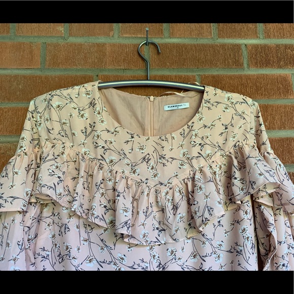 NWOT 🌸 midi ruffle dress - Picture 3 of 5